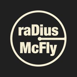 radius m