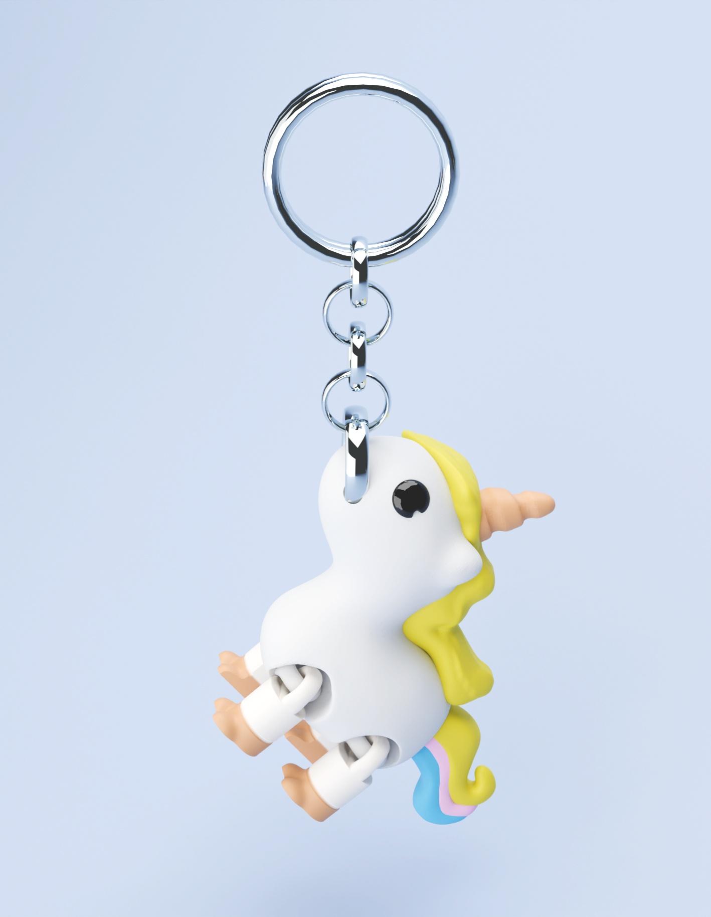 3D Key Chain Collection 3d model