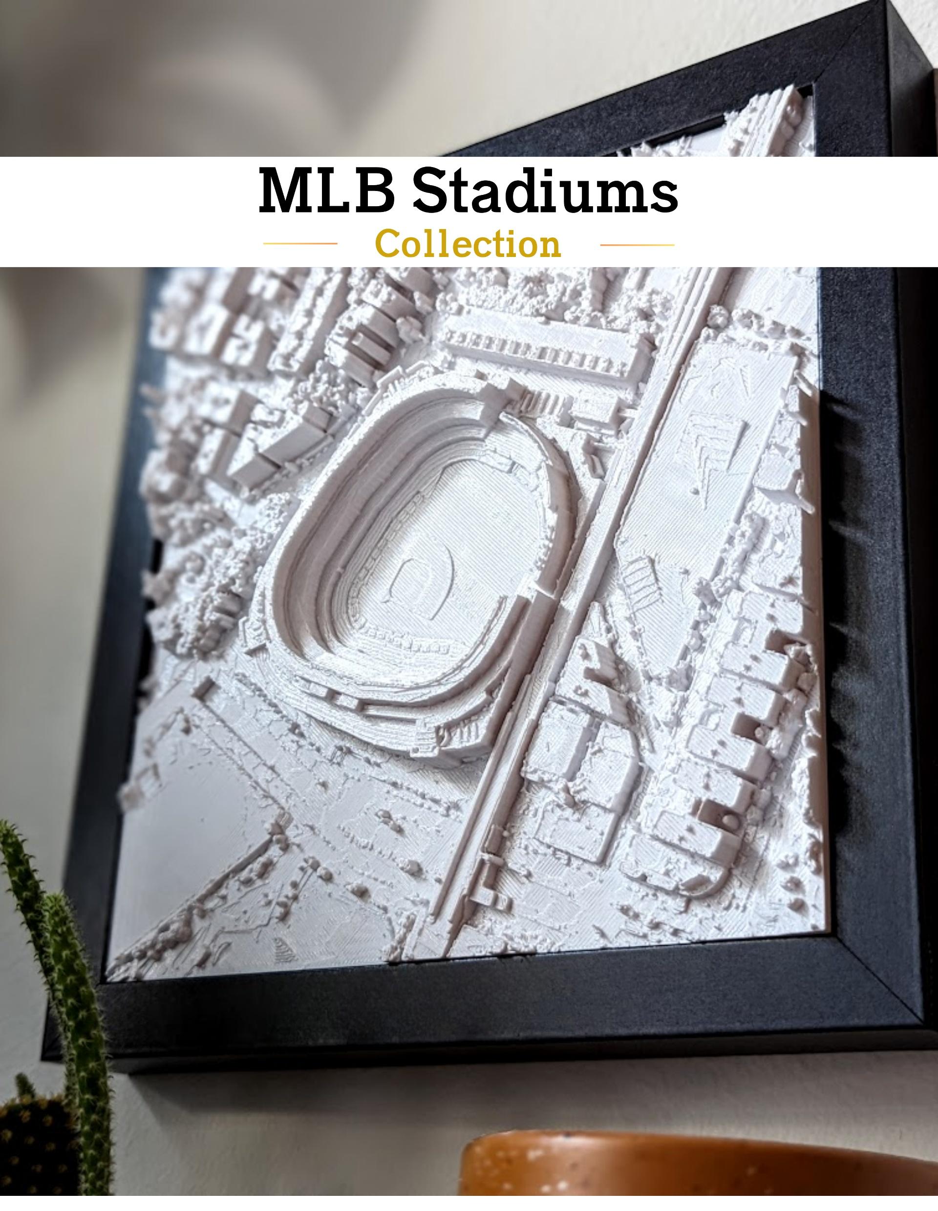 MLB STADIUMS COLLECTION 3d model