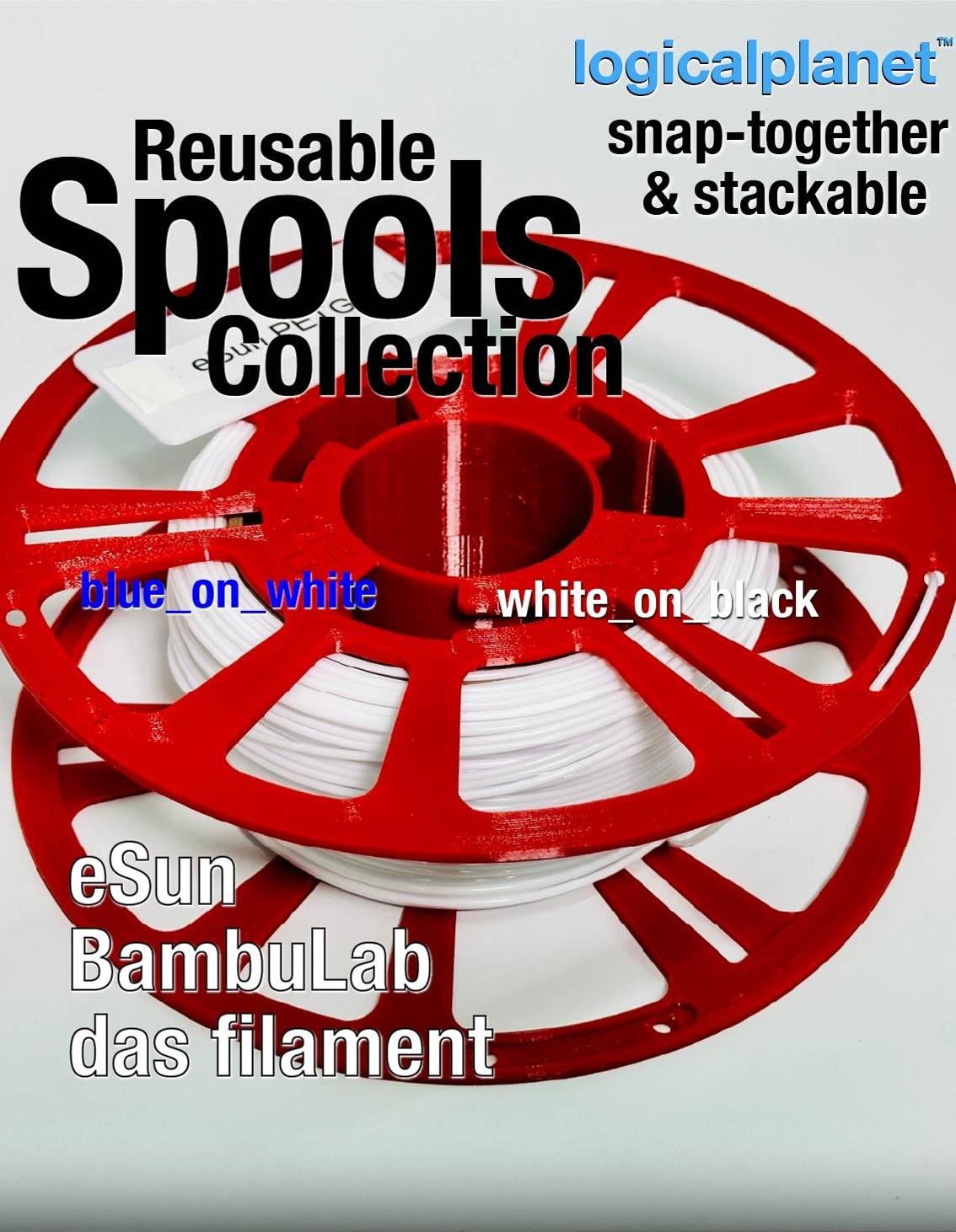 Reusable Spools 3d model