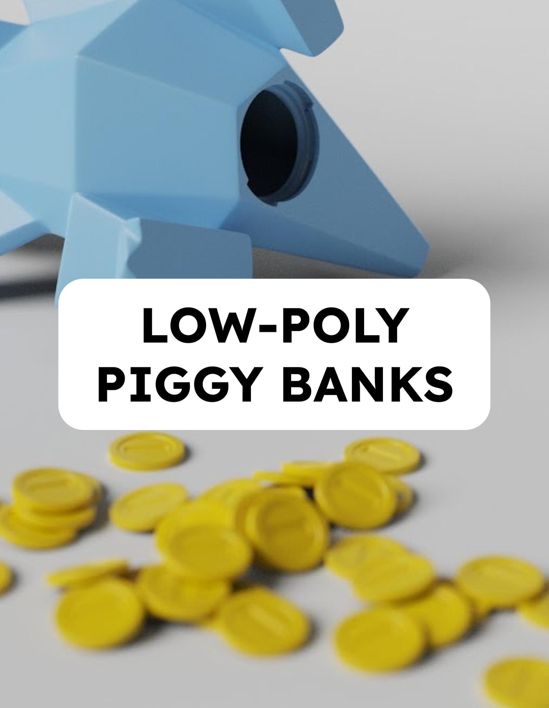 Piggy banks 3d model