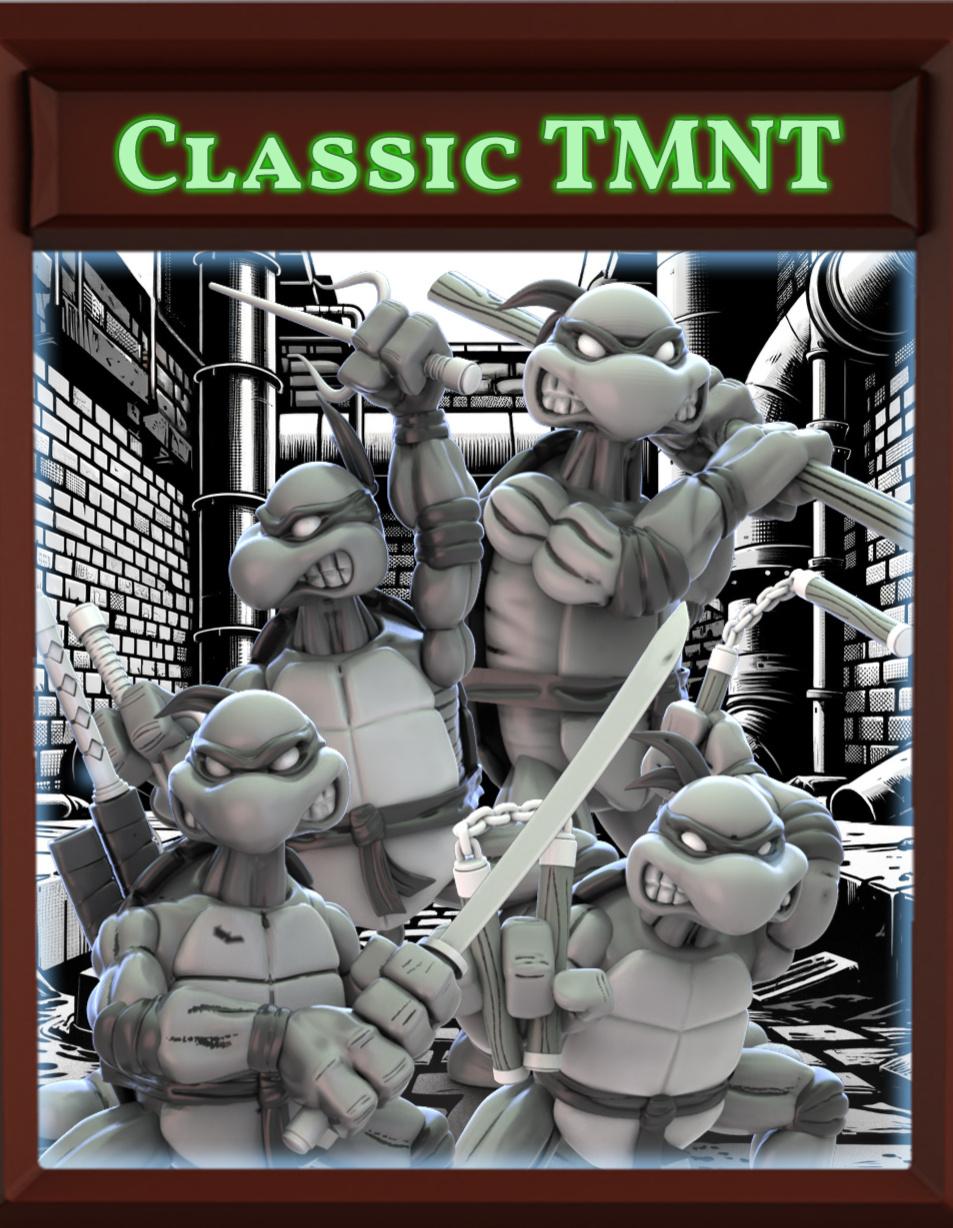 TMNT Collection 3d model