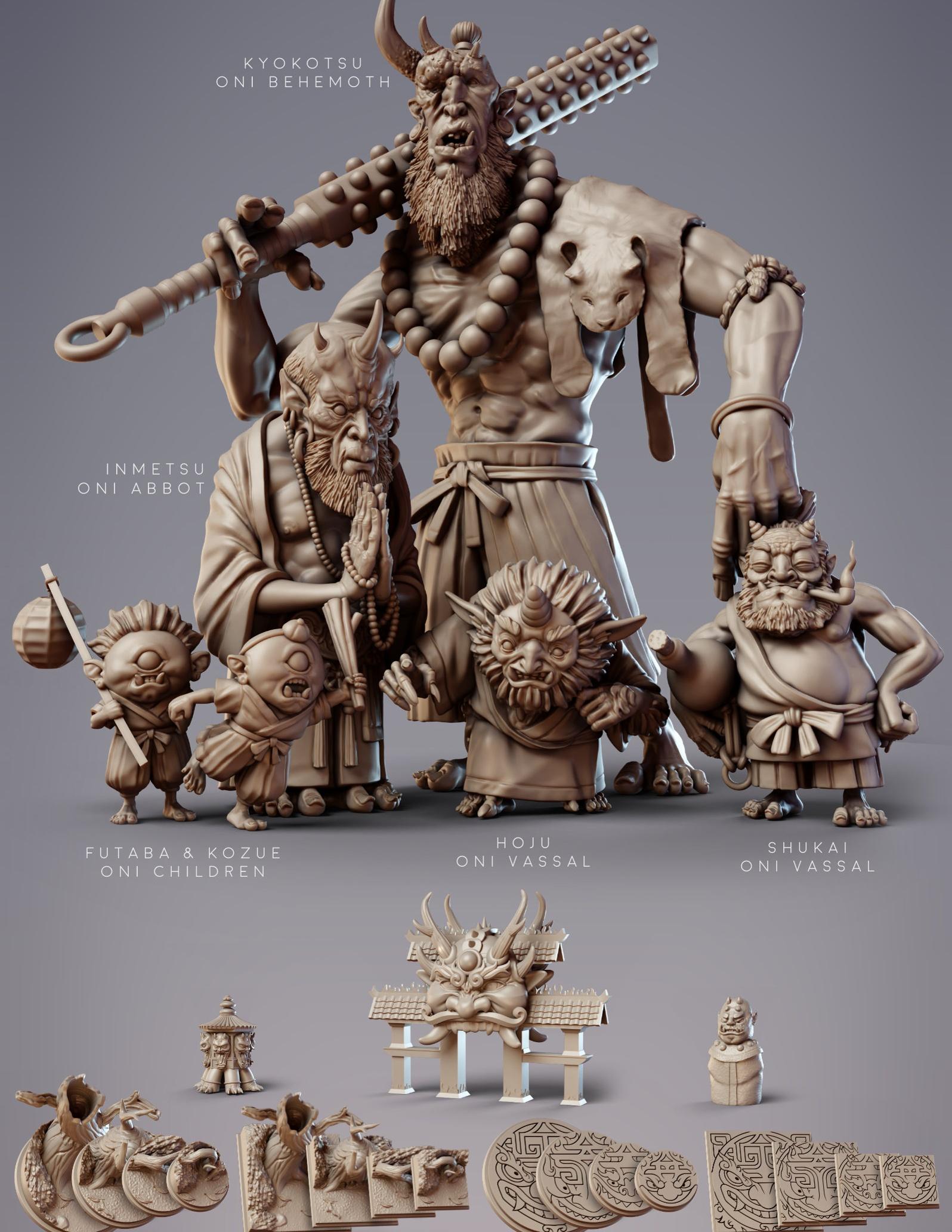 CobraMode 56 October 2024 Release - Oni Demons of Despair 3d model