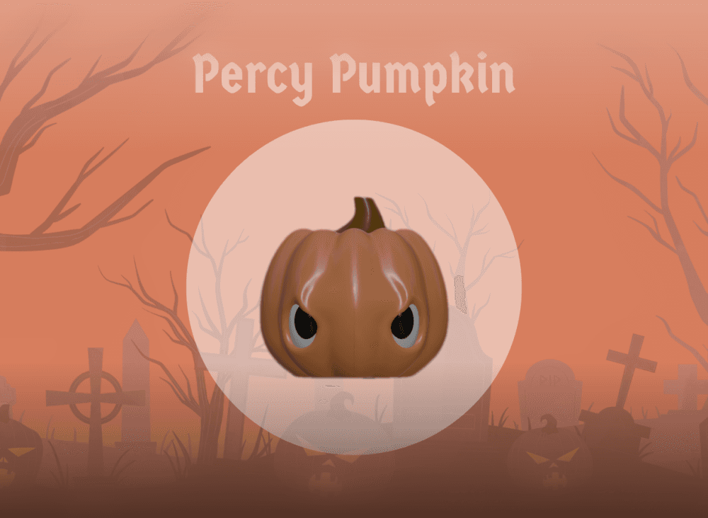 007 Percy Pumpkin (FREE) 3d model