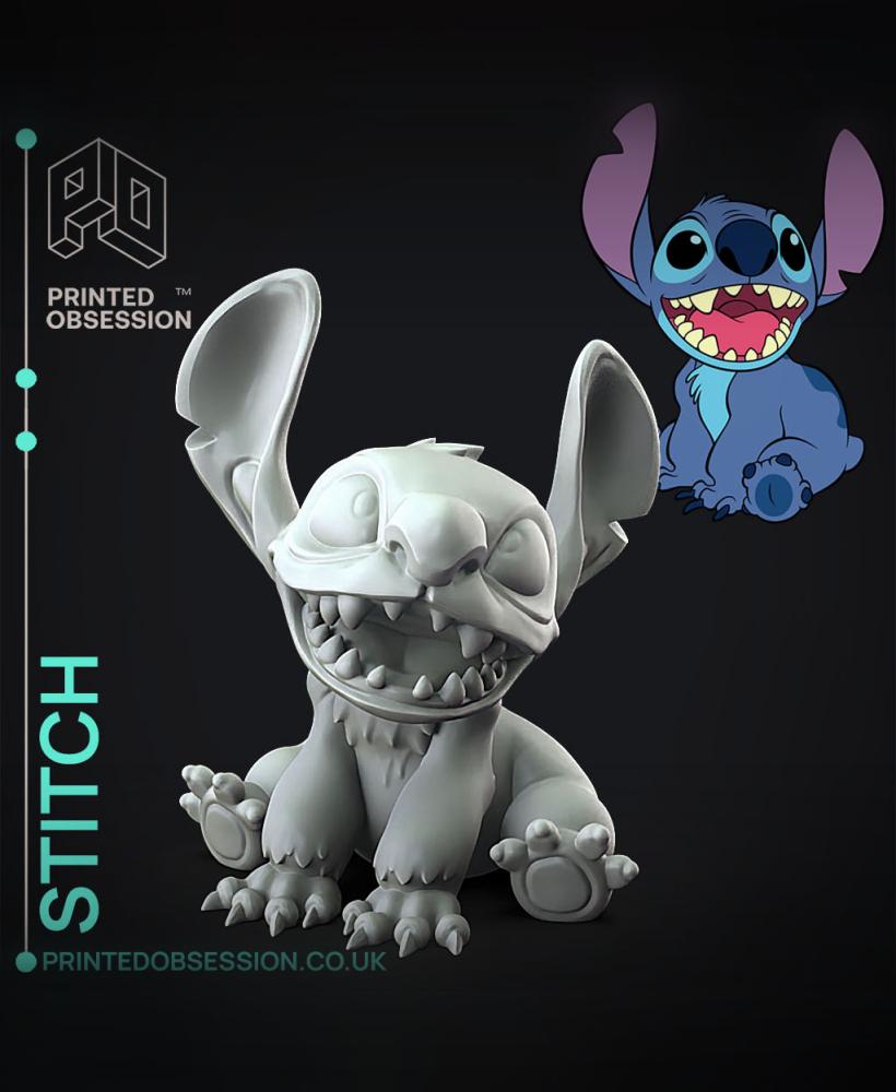 Stitch - Lilo & Stitch - Fan Art 3d model