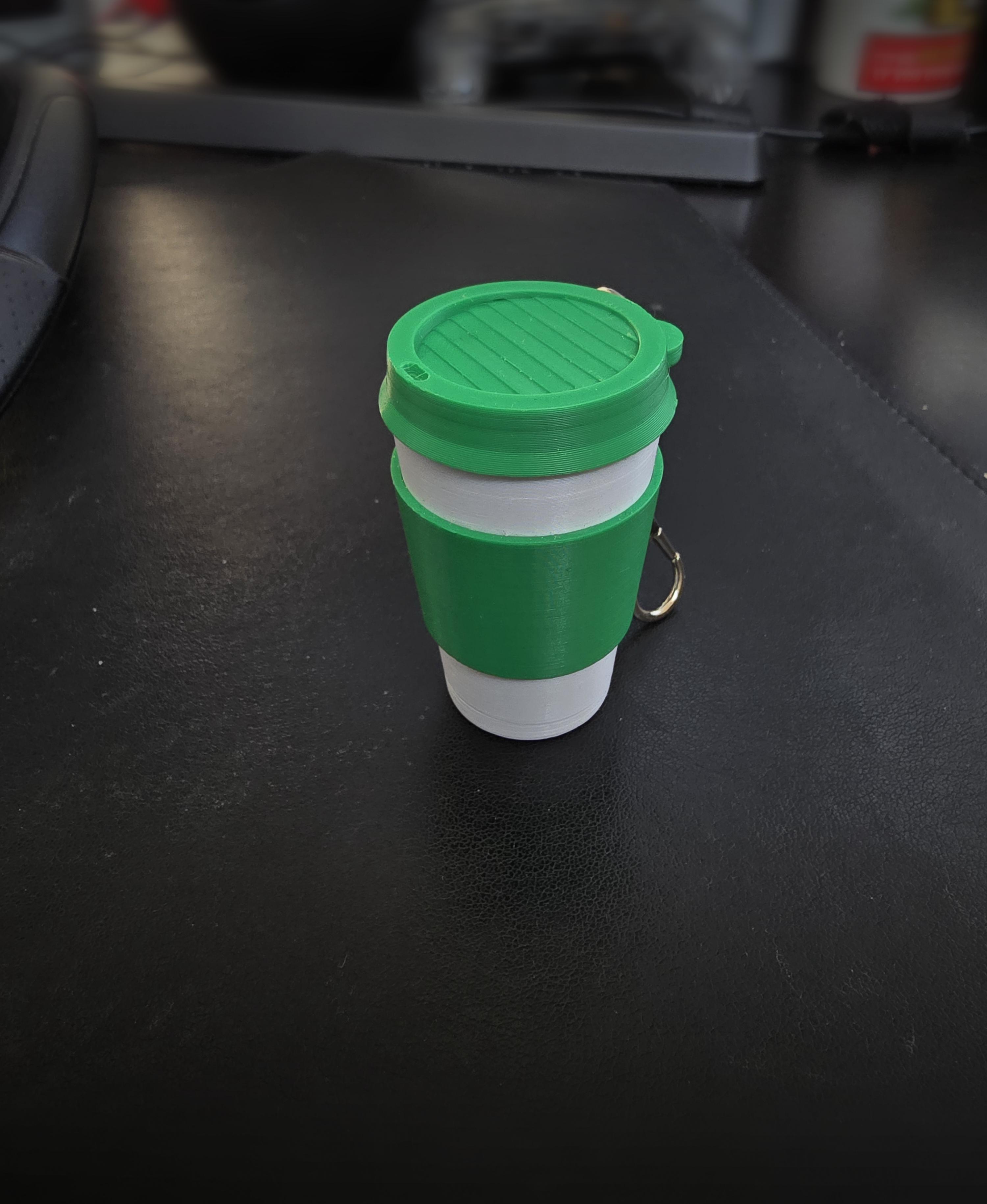 Starbucks Cup Keychain 3d model