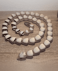 DESERT ARTICULATED RATTLESNAKE (1.2 METERS) 3d model