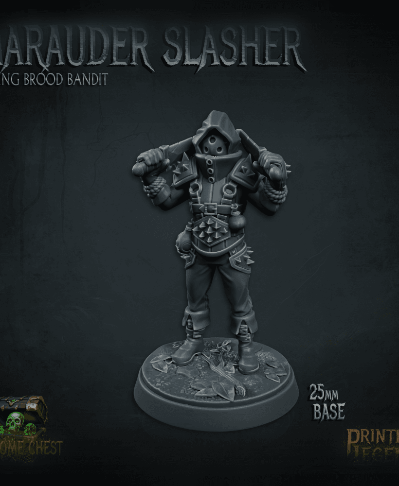 Marauder 02 (25mm Base) 3d model