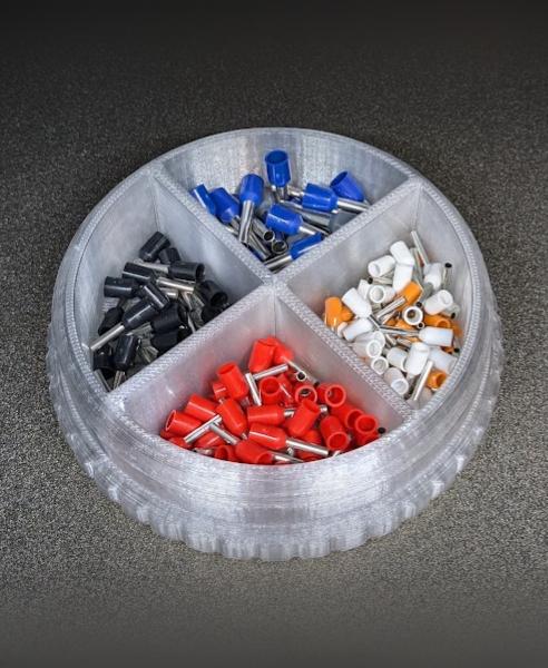 Connector Container With Lid 3d model