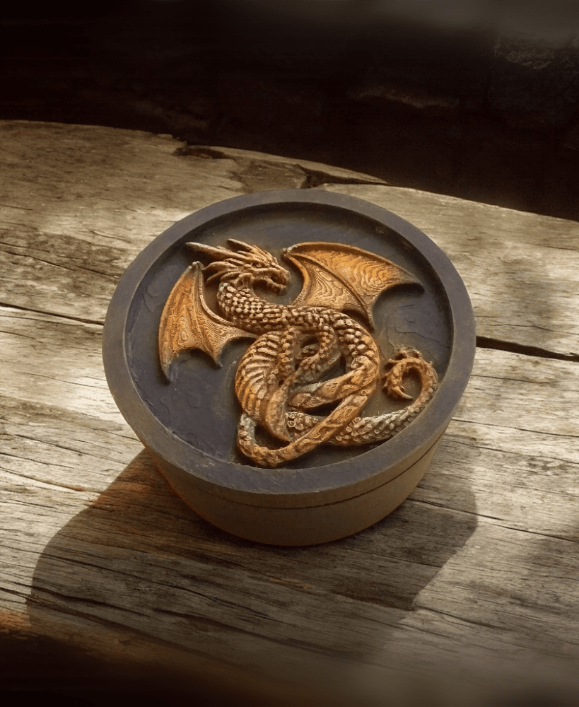 Dragon Jewelry Box V4 3d model