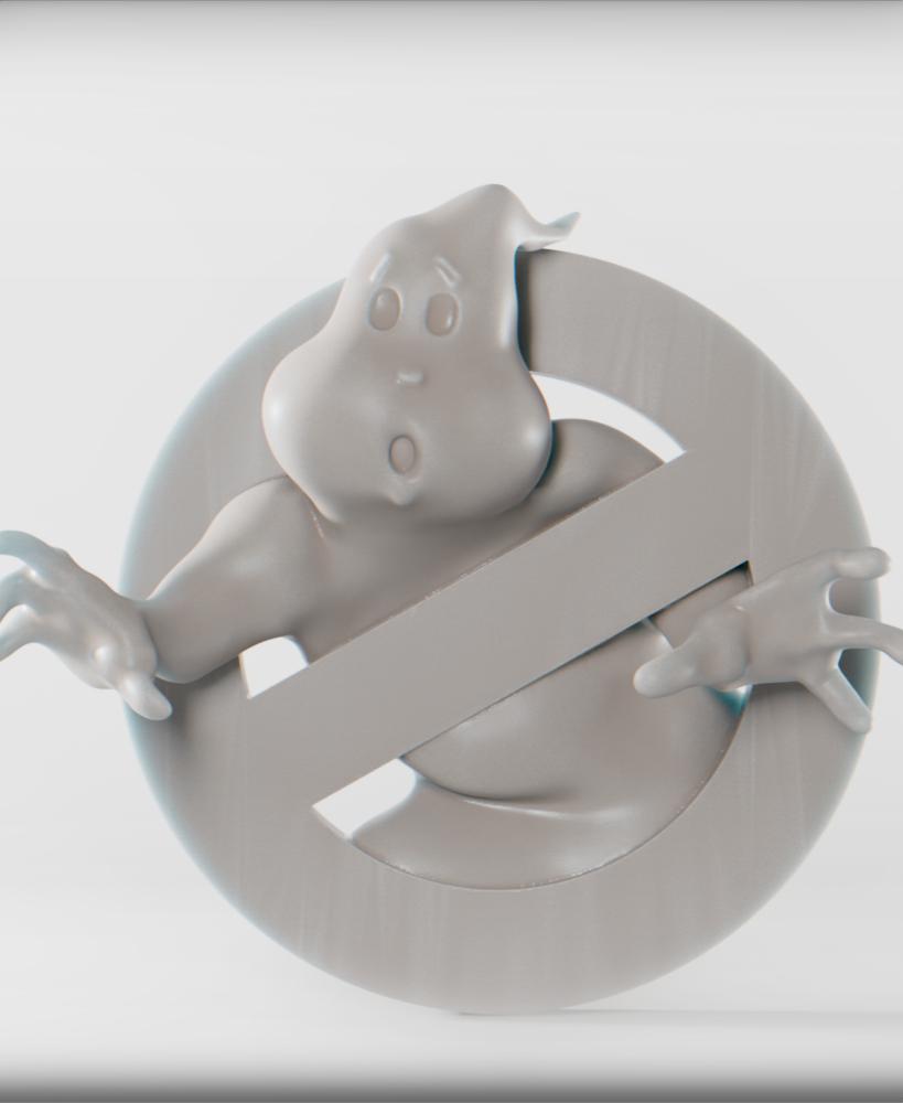 Ghostbusters Logo 3d model