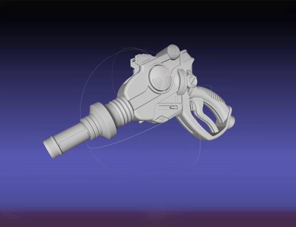 Power Rangers Mantan Gun 3d model