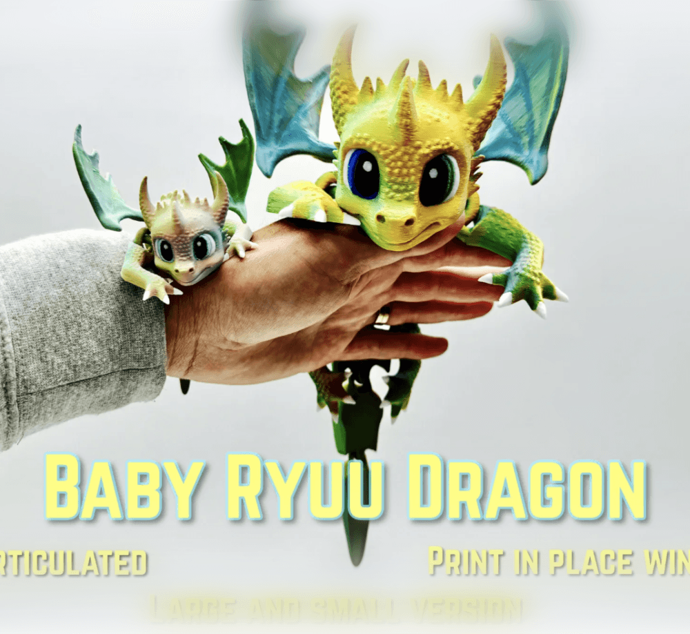 Baby Ryuu Dragon 3d model