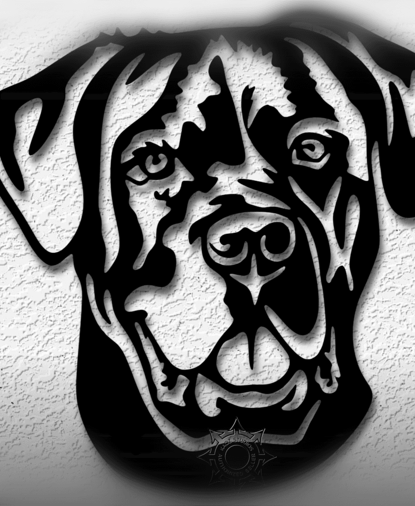 Cane Corso wall art Dog decor 3d model