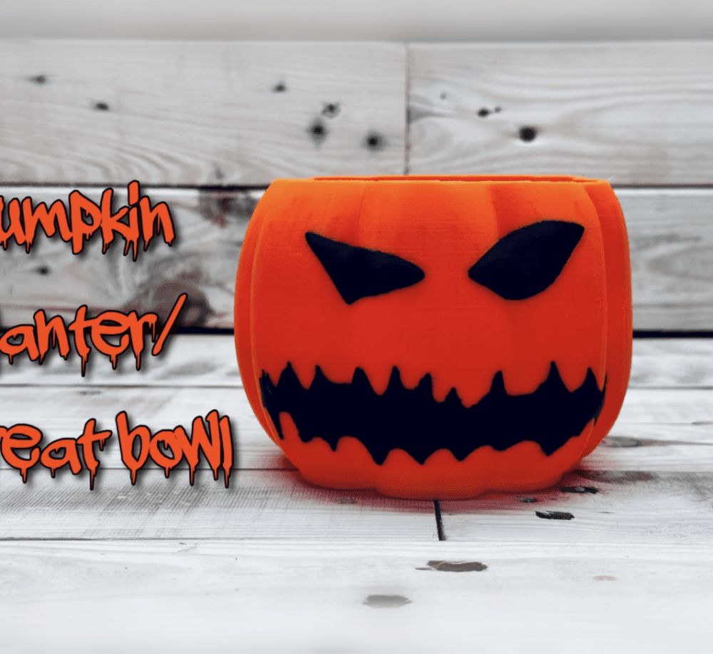 Pumpkin Planter/Pot 3d model