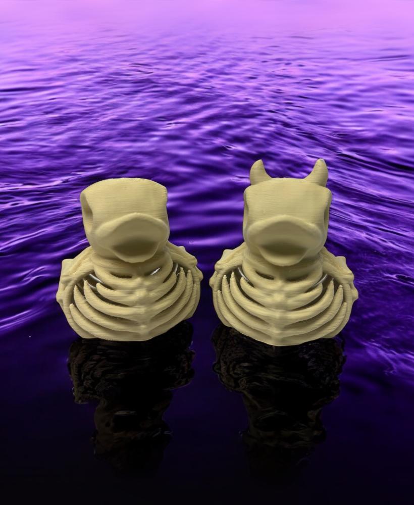 Skeleton Rubber Duck 3d model