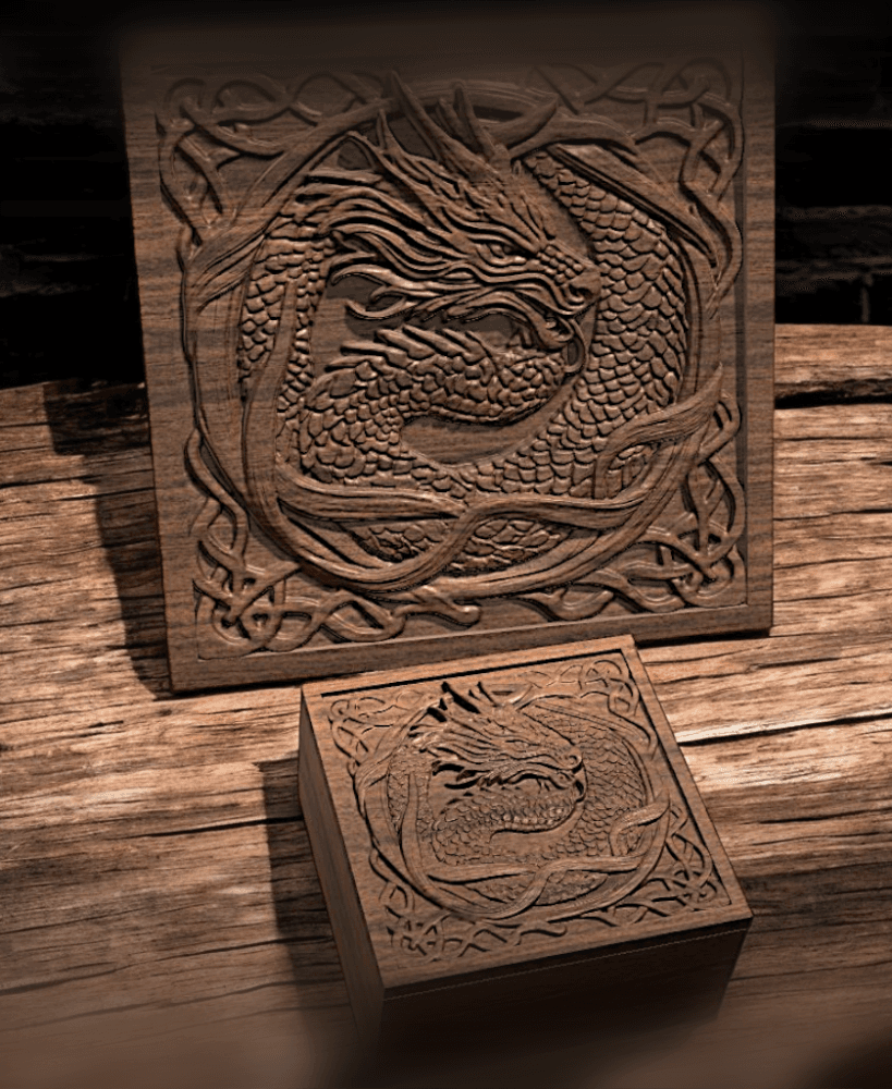 DRAGON BOX V3 3d model