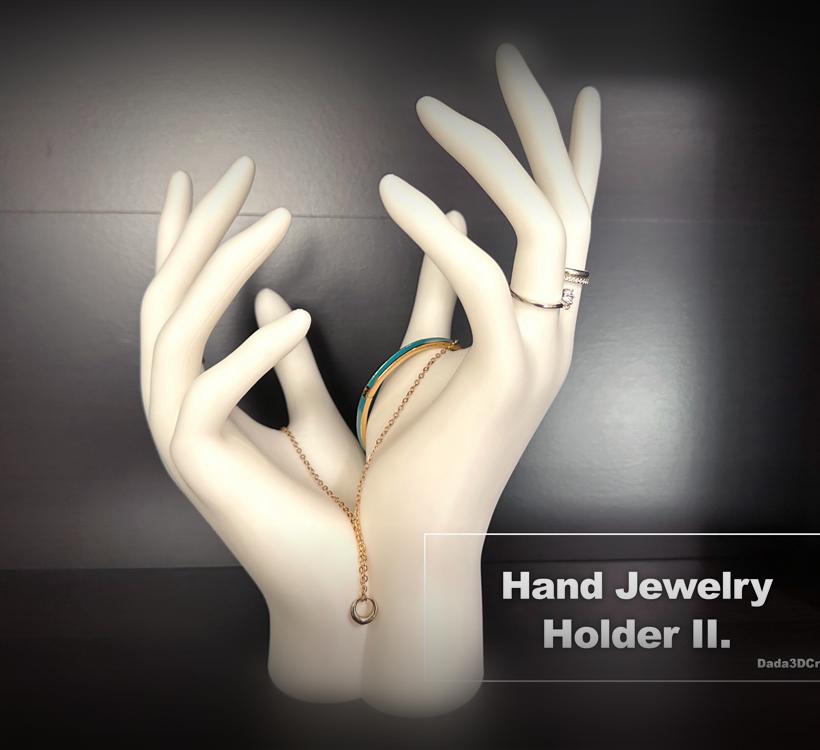 Hand Jewelry Holder II 3d model