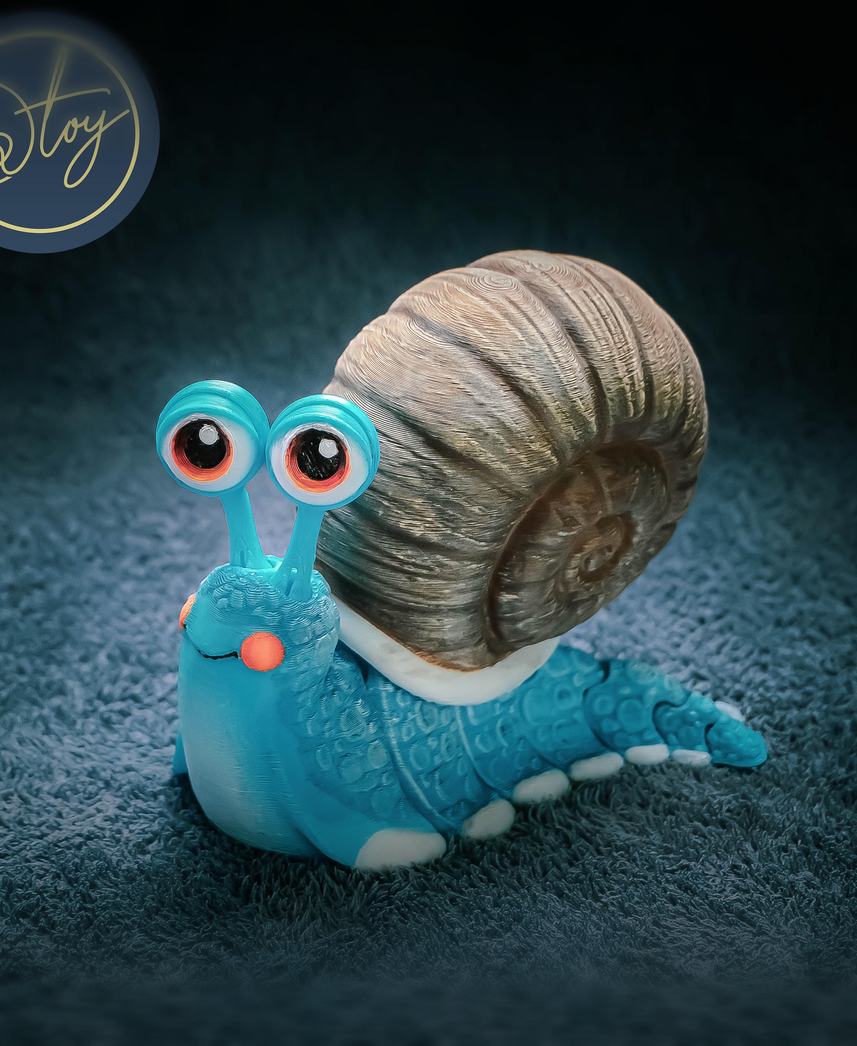 Kio The snail 3d model