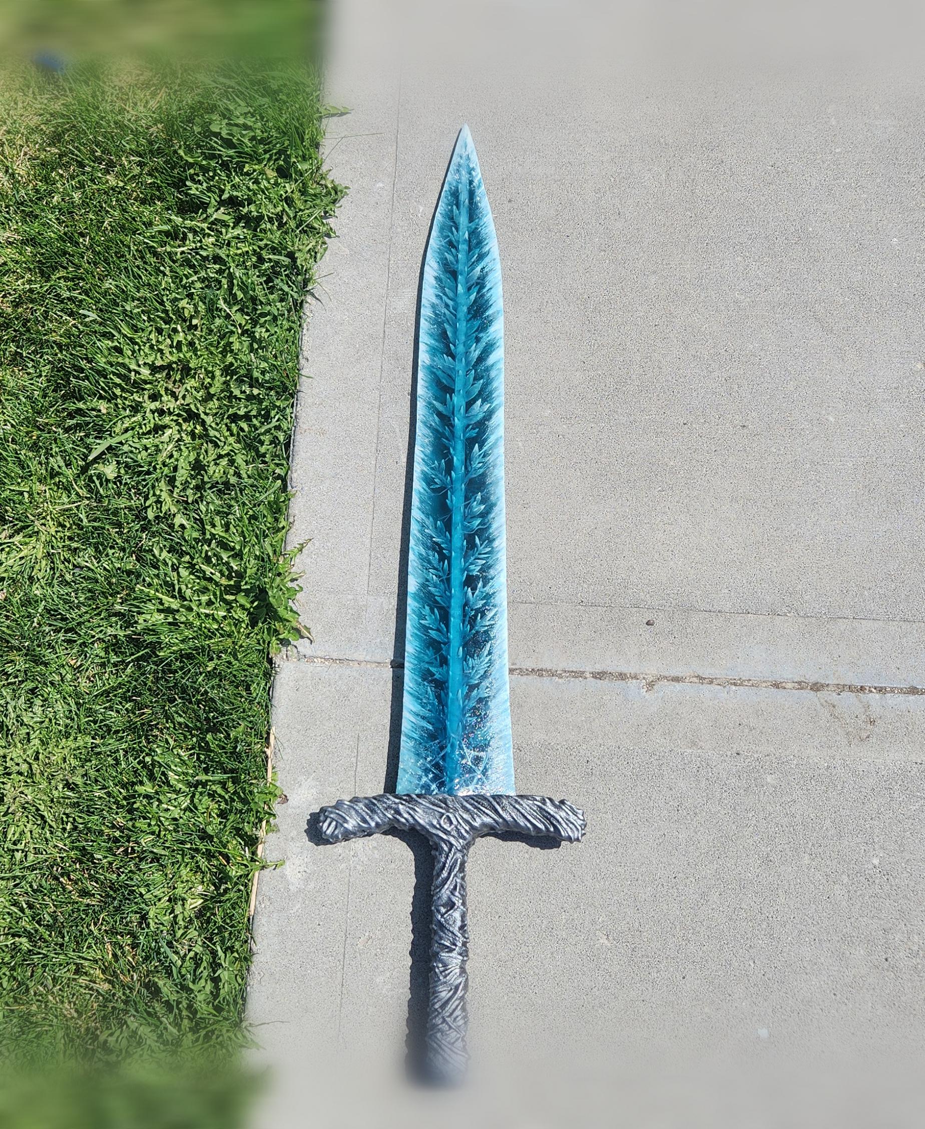 DARKMOON GREATSWORD FROM ELDEN RING RANNI'S SWORD (FOR RESIN CASTING) 3d model