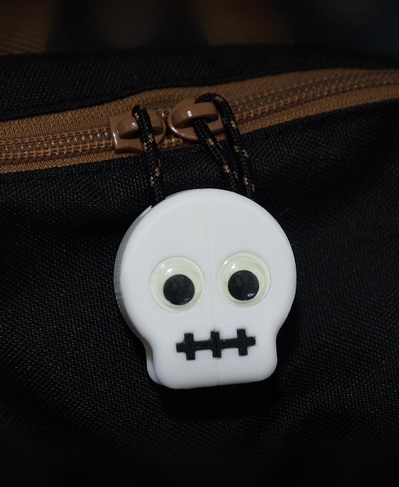 Zipper Pull - Skull Face 3d model