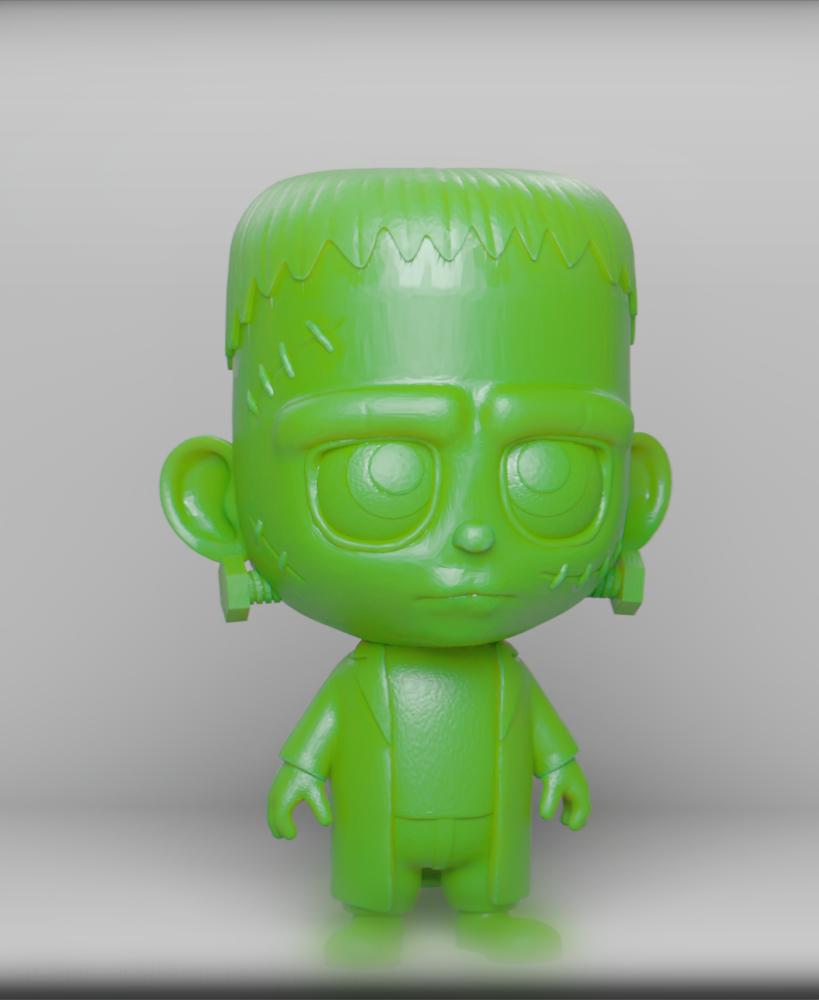 Frankenstein Chibi | Halloween Collection 3d model