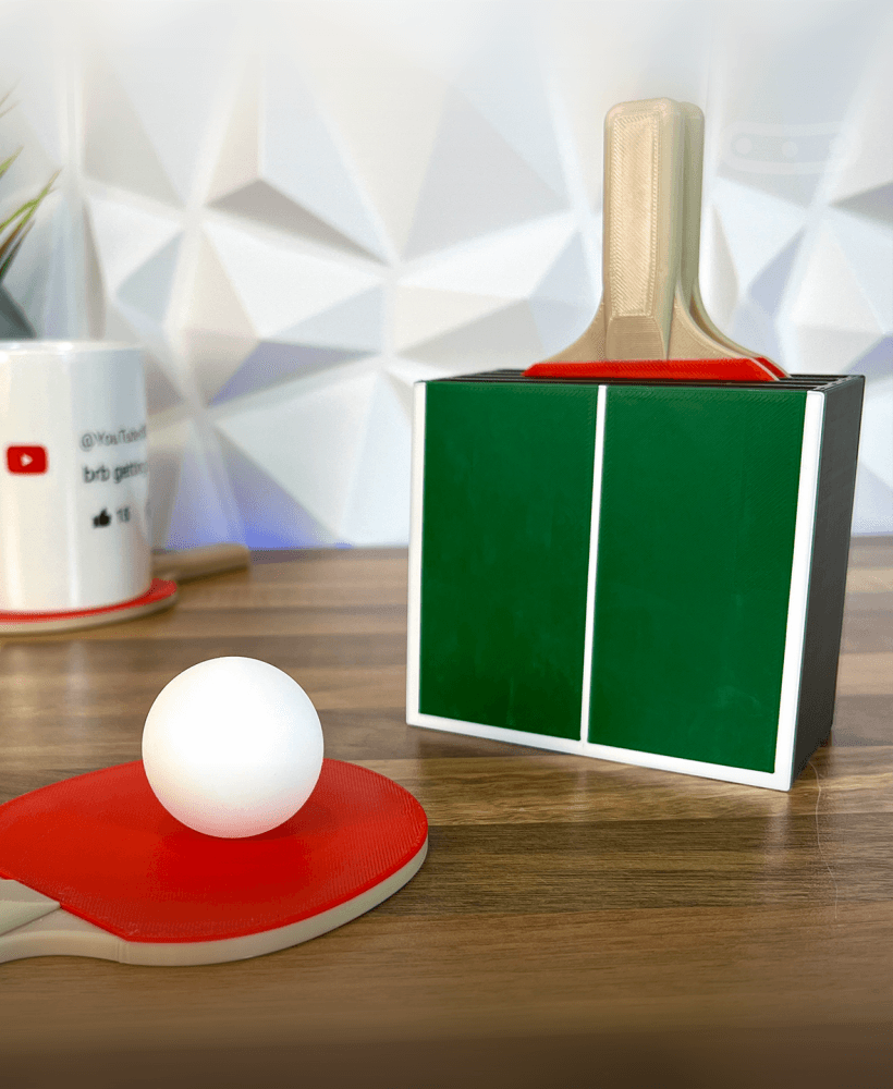 Ping Pong Coasters 3d model