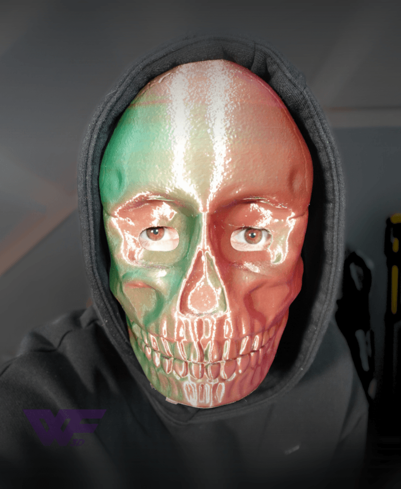 Bone Mask wearable for Halloween / Cosplay 3d model