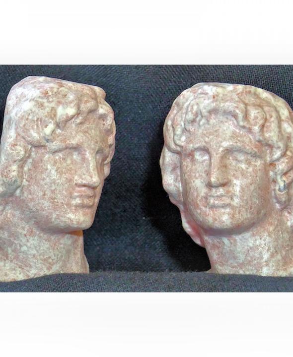 Marble portrait of Alexander the Great 3d model