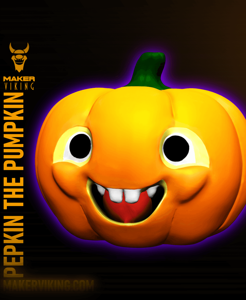 Pepkin the pumpkin 3d model