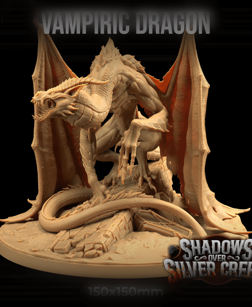 Vampiric Dragon 3d model