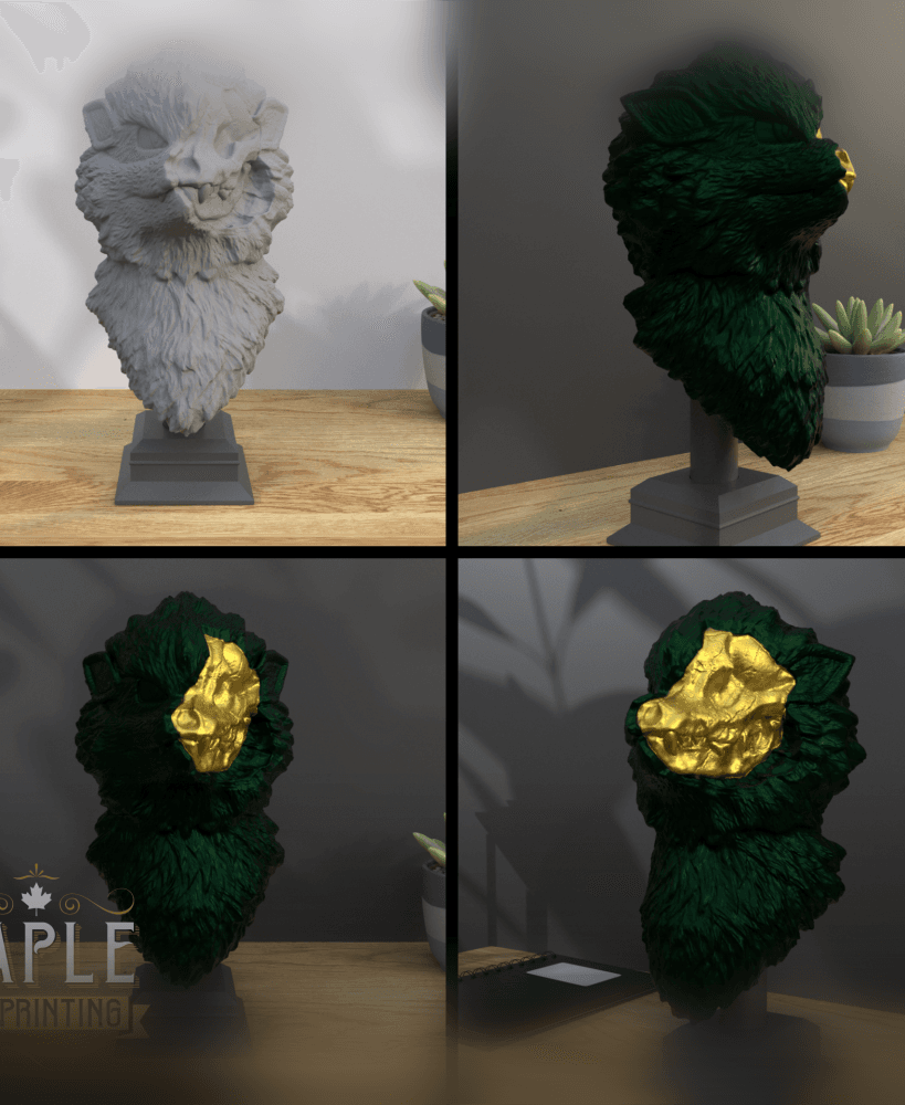 Arcanine Head - Pokemon 3d model