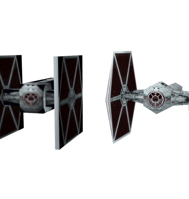 Star Wars Tie Experimental M5 3d model