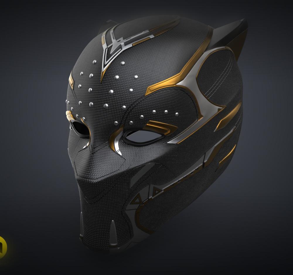 Queen Shuri Helmet – Black Panther Wakanda Forever 3d model