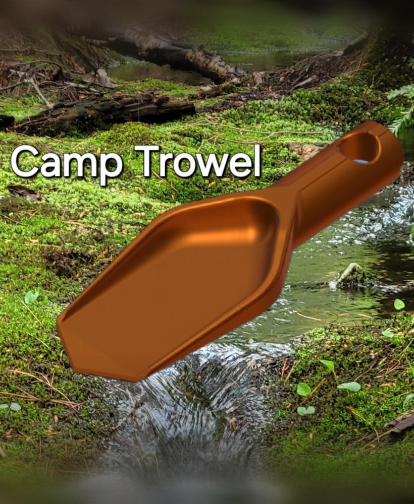 Camp Trowel 3d model