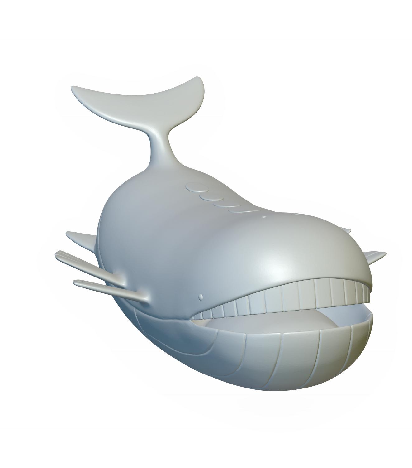 Pokemon Wailord #321 - Optimized for 3D Printing 3d model