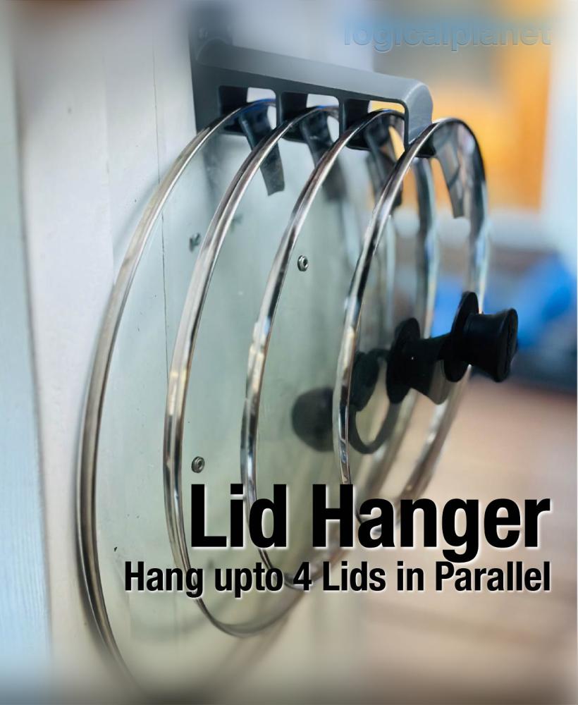 Lid Stack Hanger 3d model