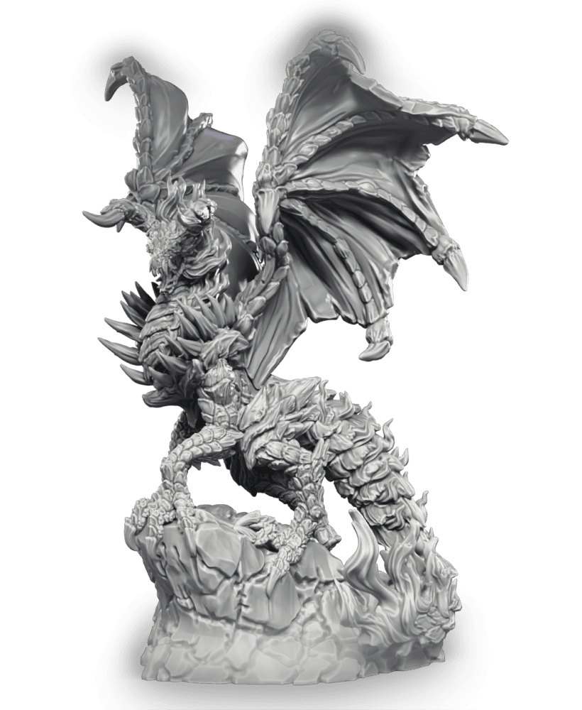 Hell Drake / Infernal Dragon 3d model