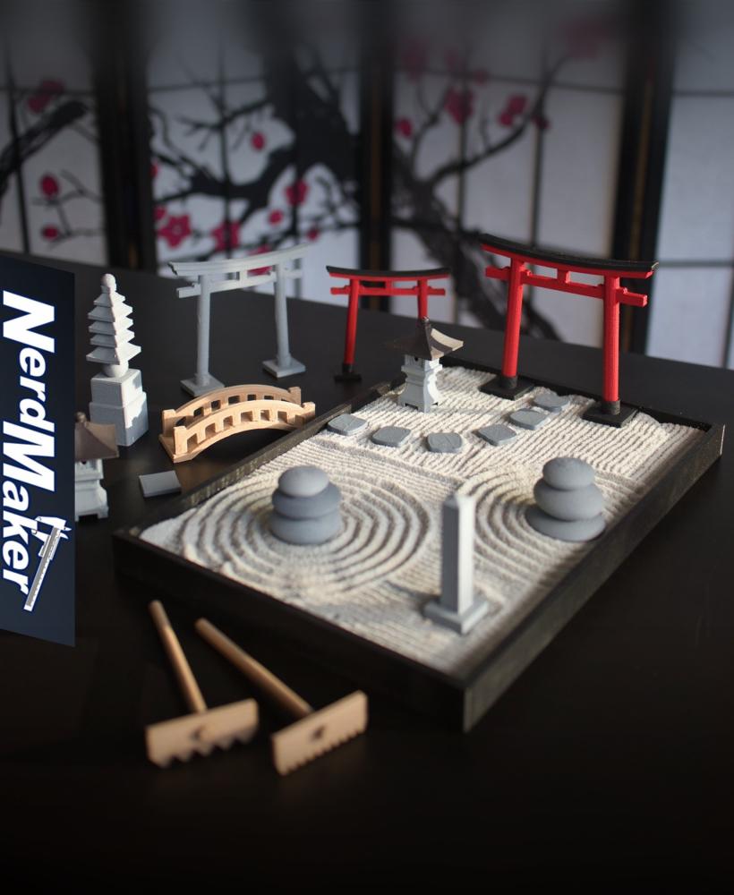 Zen Garden 3d model