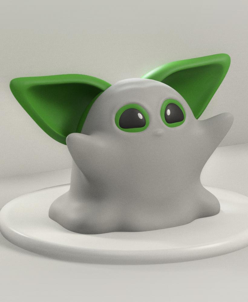 Ghost Grogu 3d model