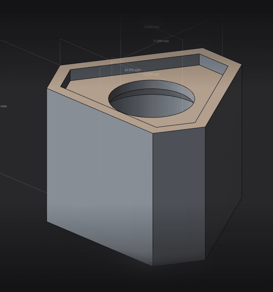 Hex-Tri Mic Flag 3d model