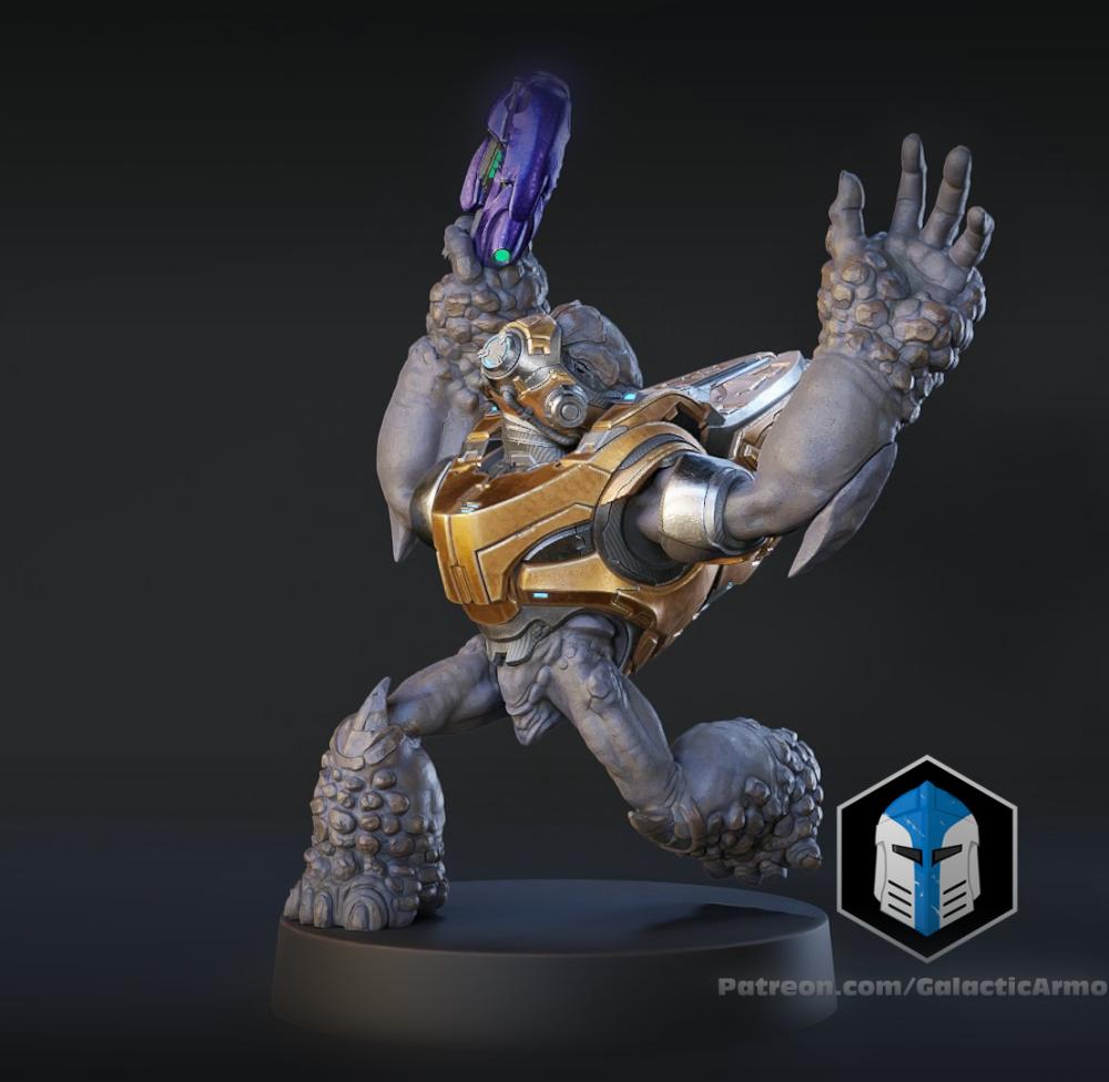 Halo Grunt Miniature 3d model