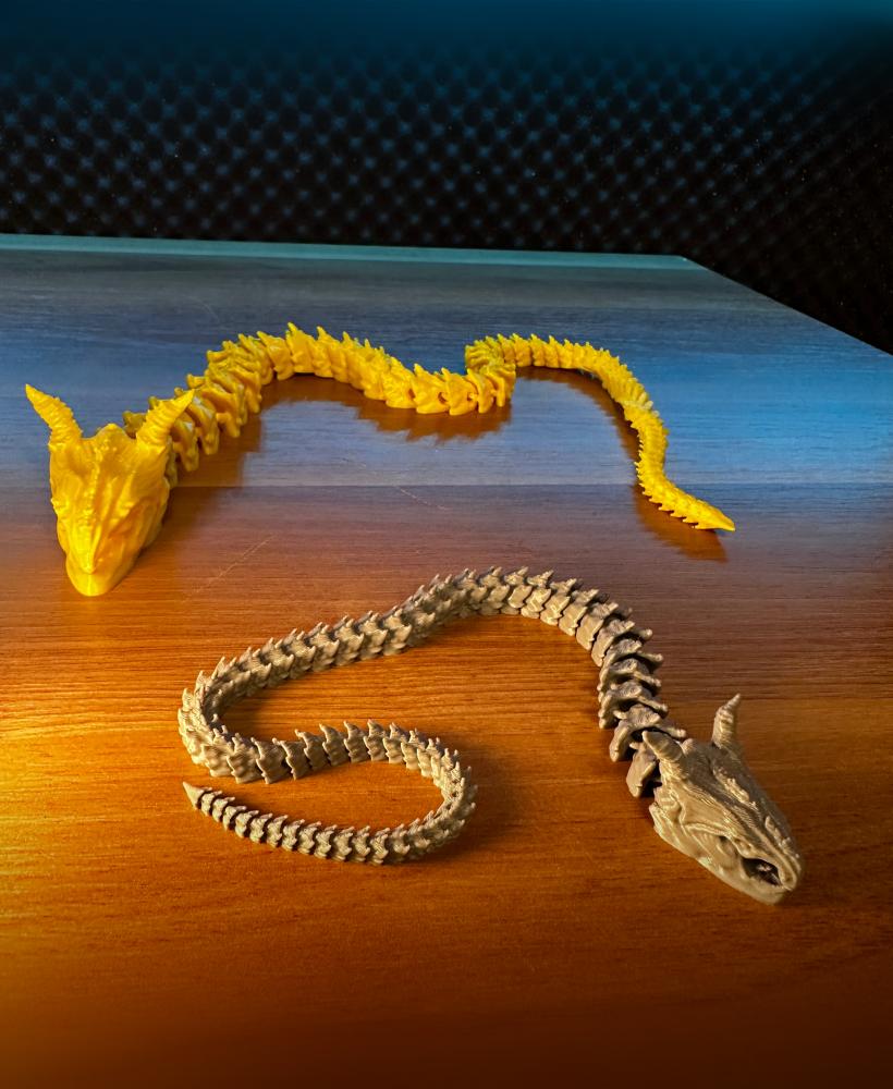 Articulated Snake Supportless 3d model