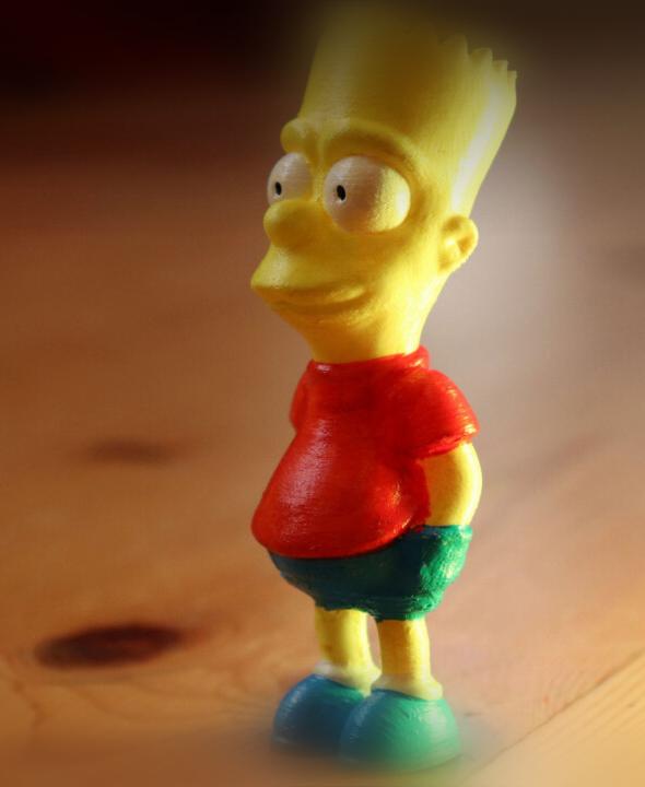 Bart Simpson 3d model