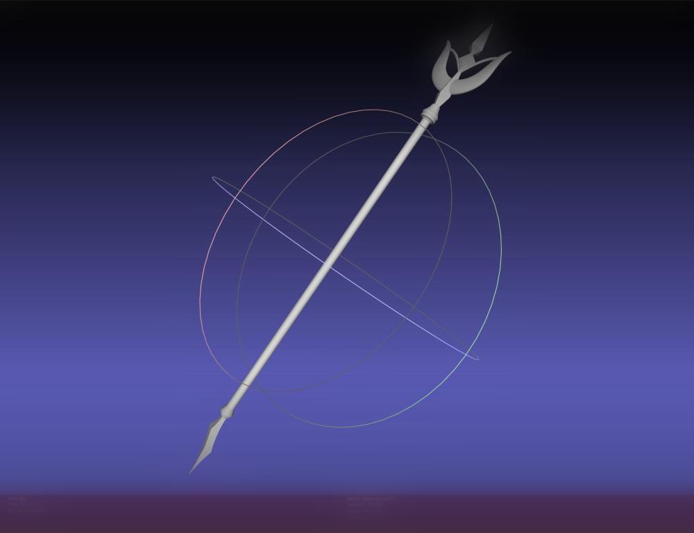 Frieren Uebel Spear Ends 3d model