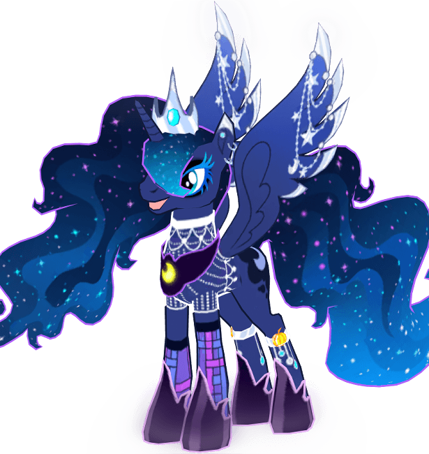 My Little Pony Princess Luna 3d model