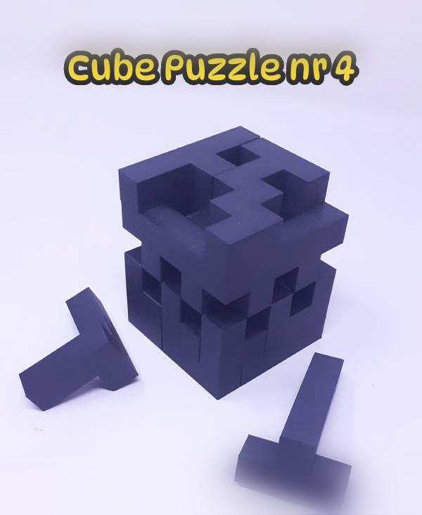 Cube Puzzle nr 4 3d model