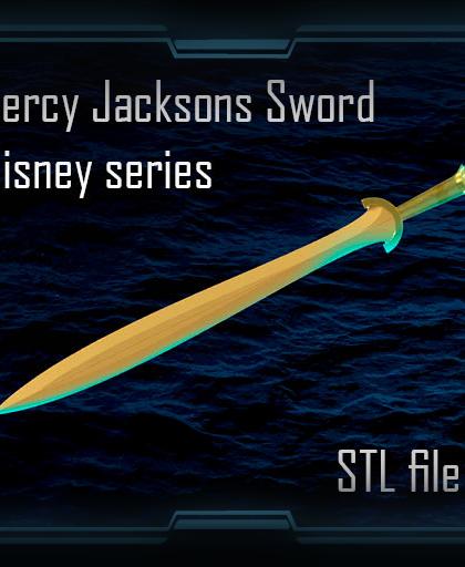 Percy Jackson Sword Riptide (Disney series) 3d model