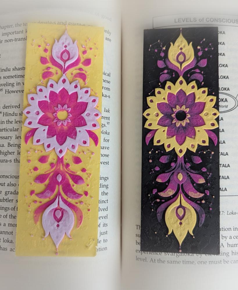 Rangoli Bookmark #2 3d model