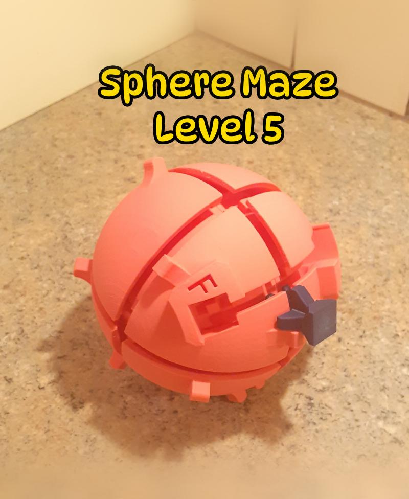 Sphere Maze Level 5 3d model